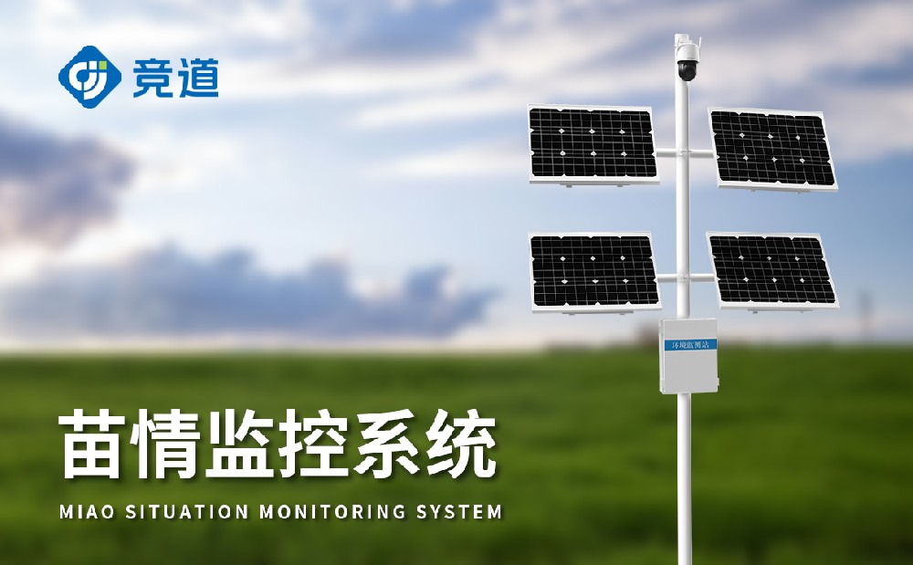  苗情監測站精準掌握農田作物情況